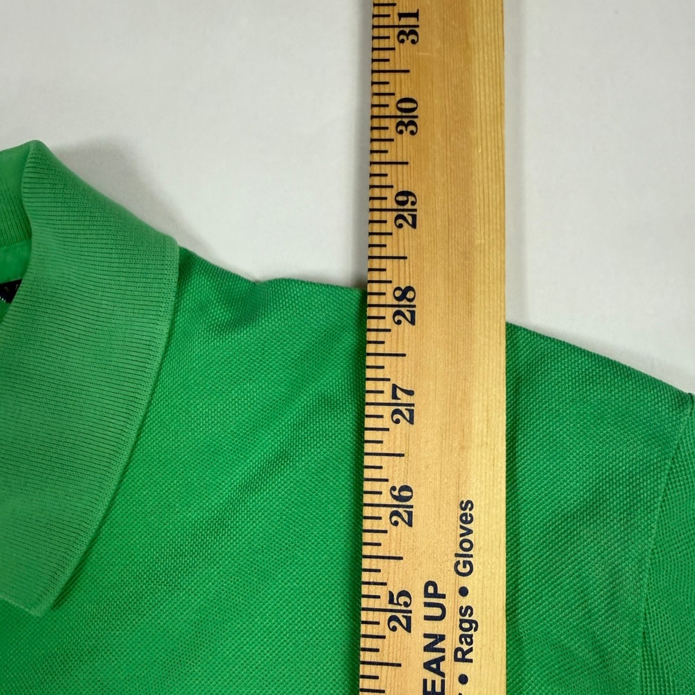 Polo Golf Ralph Lauren Mens M fits L Green Pima Cotton Short Sleeve Polo Shirt - Picture 10 of 11